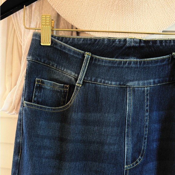 Halara Flex™ High Waisted Pockets Straight Leg Washed Casual Jeans Sz Small Tall - Picture 9 of 15